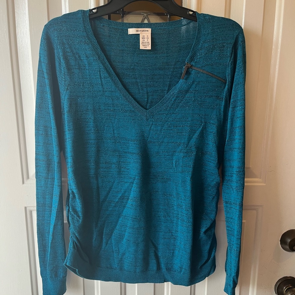 DKNY Metallic Sweater